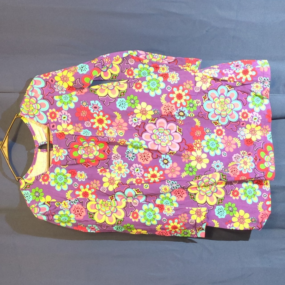 Nanna Anderson Purple Colorful Tunic